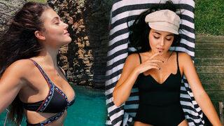 Yaza bomba gibi giriyor! Hande Erçel Sen Çal Kapımı çekimlerinden önce paylaştığı fotoğraflarla yaktı geçti