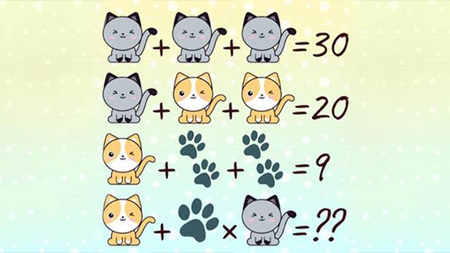 Matematik sevenler iş başında! Bu problemi ne kadar sürede çözebilirsiniz?