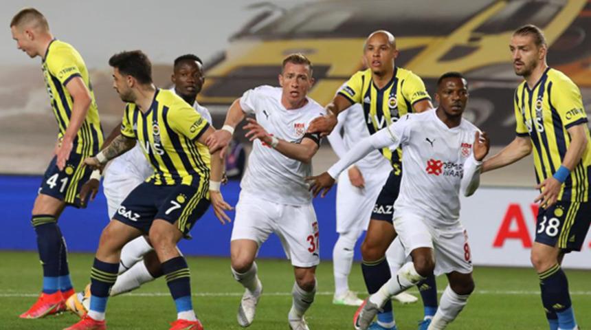 Sivasspor 3 hafta sonra kalesinde gol gördü