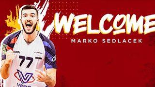 Galatasaray HDI Sigorta Erkek Voleybol Takımı, Hırvat Marko Sedlacek'i transfer etti