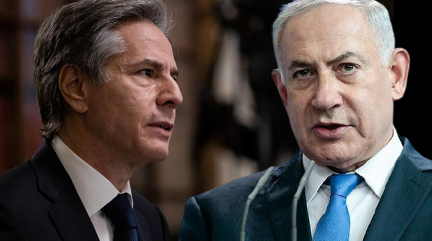 Teşekkür etmişti! Blinken ve Netanyahu arasında Filistin görüşmesi