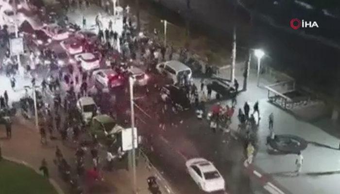 İsrailli yerleşimciler, Bat Yam kentinde Filistinli bir sürücüyü linç etmeye çalıştı