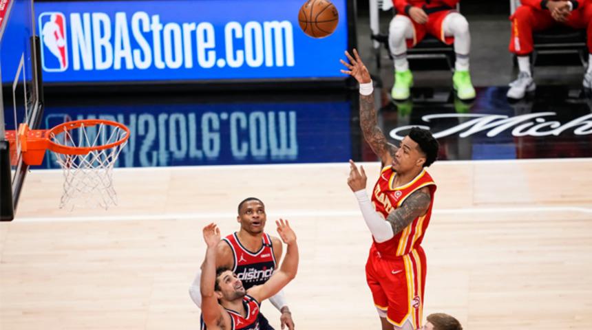 NBA'de Hawks ve Knicks play-off turuna kaldı