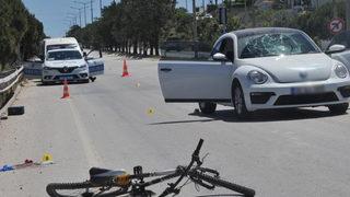 Çeşme'de feci kaza! Bisikletli adam hayatını kaybetti