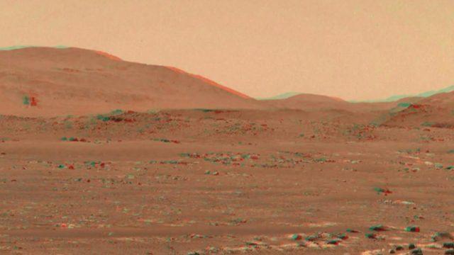 Mars helikopteri Ingenuity’nin üçüncü uçuşunun 3D videosu yayınlandı