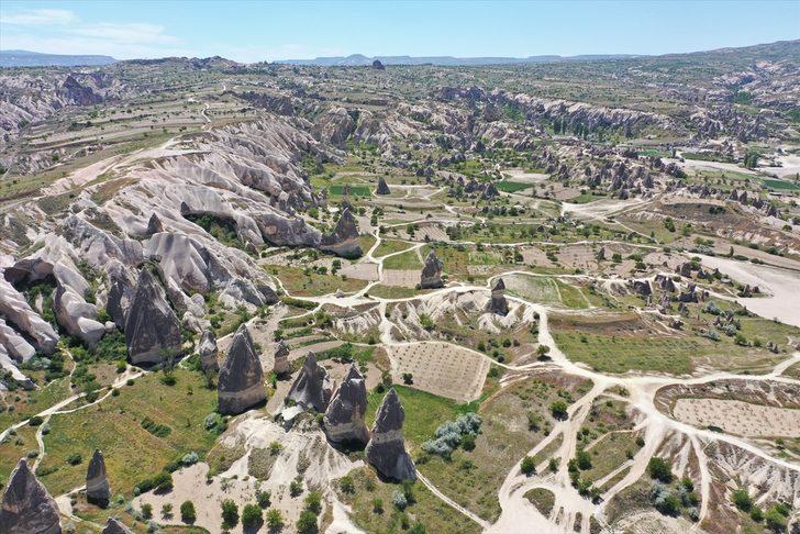 Kapadokya'da Ramazan Bayramı'nda da "tam kapanma" sessizliği sürüyor G5