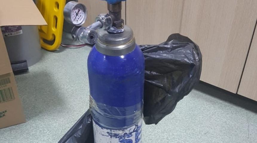 Acil serviste korkutan patlama: 1 yaralı