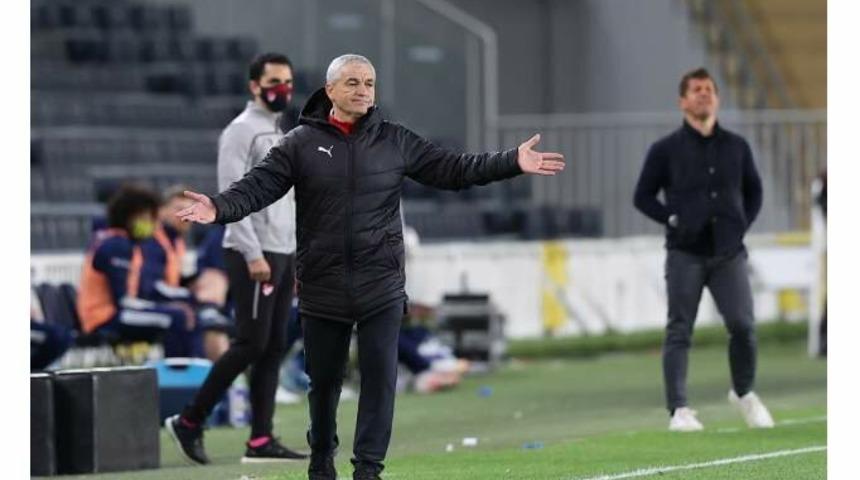 Rıza Çalımbay: Fenerbahçe maçında tek gerçeğimiz vardı