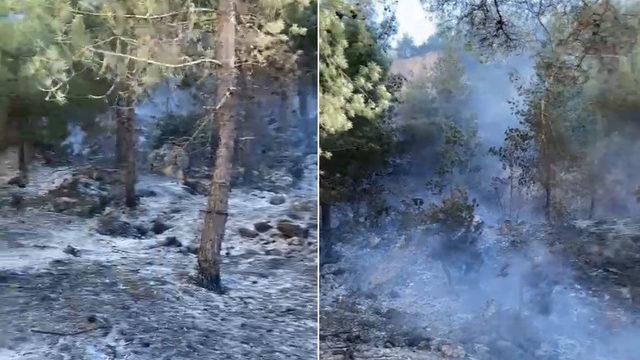 Denizli'de hareketli saatler! Anonsu duyan yangına koştu