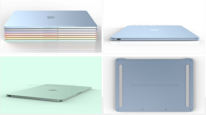 MacBook ailesi renklendi