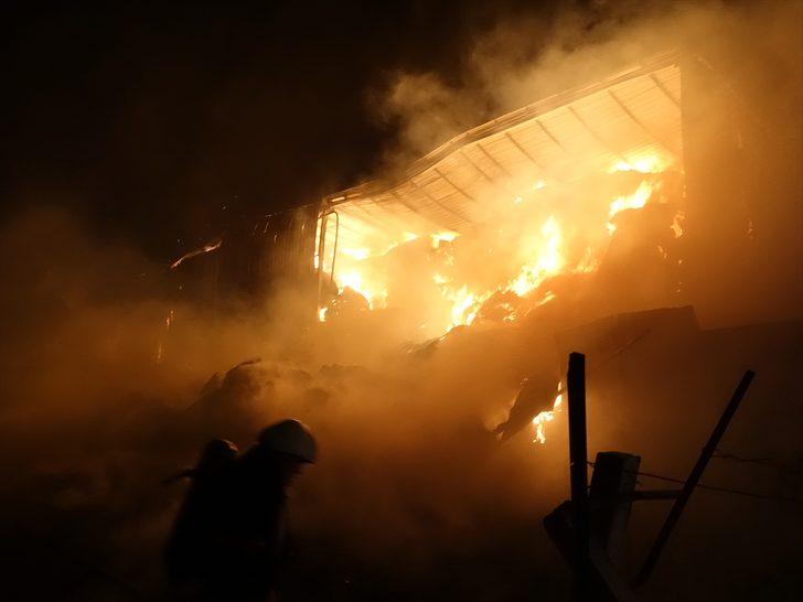 GÜNCELLEME - Manisa'da besi çiftliğinde çıkan yangın 9 saatlik müdahaleyle söndürüldü G4