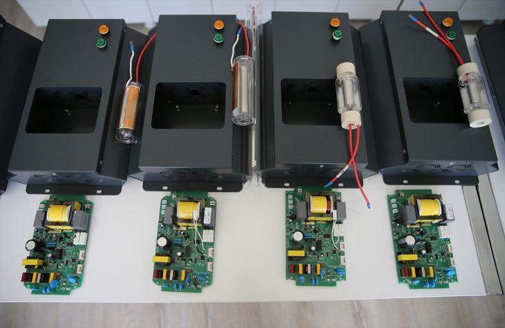 Malatyalı girişimci virüsleri kripton gazı içerikli ultraviyole lambayla yok eden cihaz geliştirdi G3