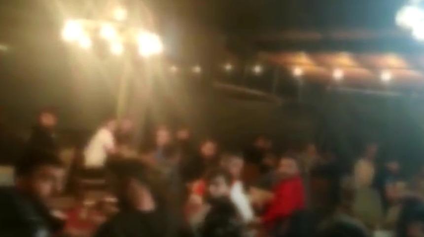 Kapalı olması gereken iş yerine baskın! 