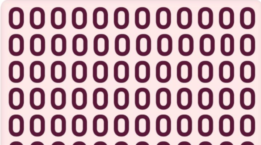 Görsel yetenek testi! Harflerin içerisine saklanan rakamı ne kadar sürede bulabilirsiniz?