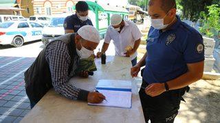 Tam kapanmada mezarlıkta “korsan hoca” avı