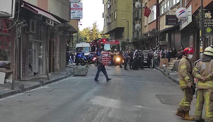 Şişli'de bir bina çökme tehlikesiyle boşaltıldı