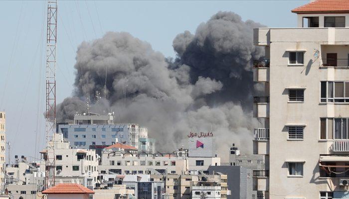 Son Dakika: İsrail Gazze'de medya binasını vurdu!