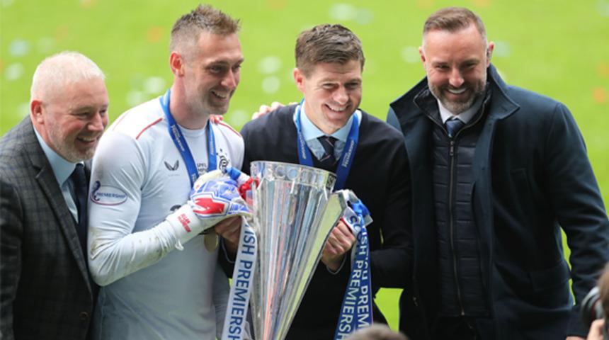 İskoçya şampiyonu Rangers, ligi namağlup bitirdi