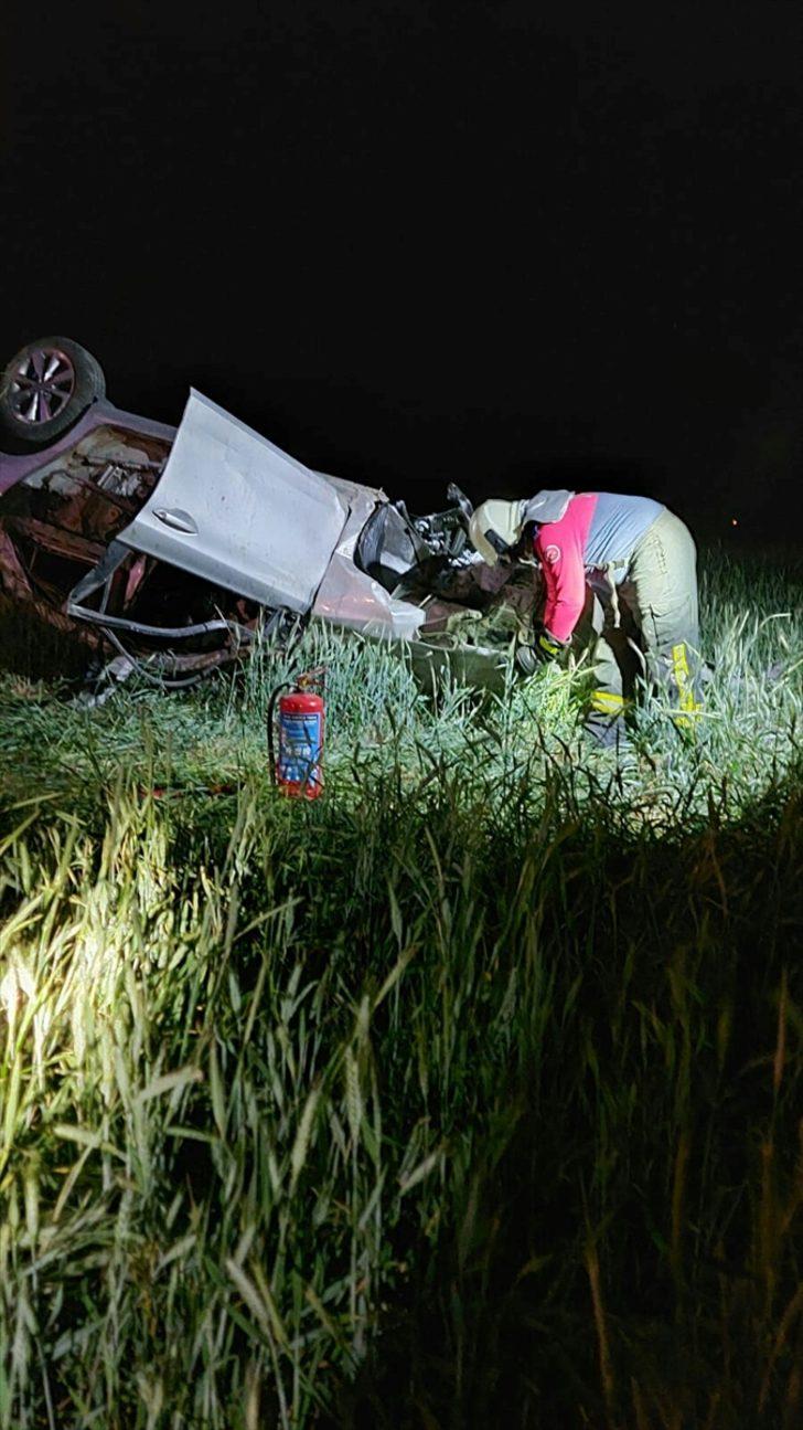 Denizli'de tarlaya devrilen otomobildeki Ukrayna uyruklu 2 kişi öldü, 2 kişi yaralandı G2