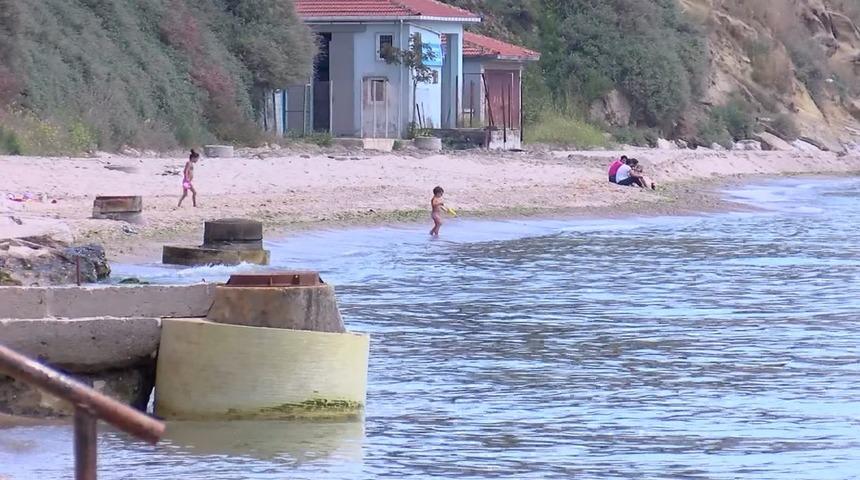Silivri'de isyan ettiren olay: Hepsi denize girince hastalandı