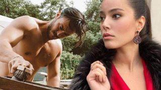 Anıl Altan üstsüz pozunu paylaştı! Pelin Akil'den yorum gecikmedi