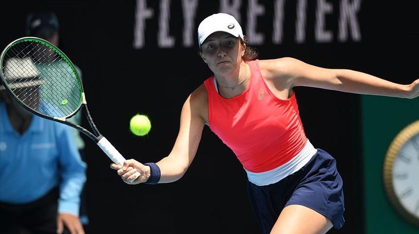 Roma Açık Tenis Turnuvası'nda tek kadınlarda Swiatek şampiyon oldu