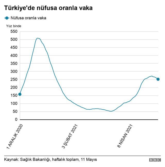 nüfusa oranla vaka