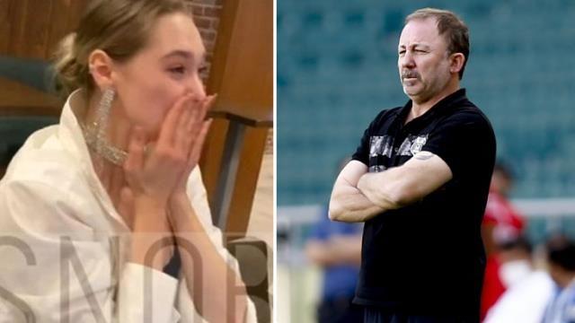 Sergen Yalçın'ın 22 yaşındaki sevgilisi! Şampiyonluğu ağlayarak kutladı