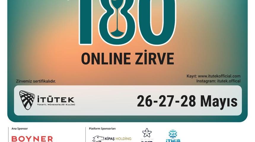 İTÜTEK 180'' Zirve online gerçekleştiriliyor! İşte tarihler