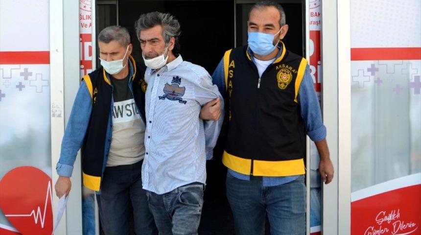 Aksaray'da dini nikahla birlikte yaşadığı kadını bı&ccedil;akla yaralayan zanlı tutuklandı