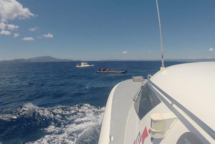Çanakkale açıklarında 80 düzensiz göçmen kurtarıldı G1