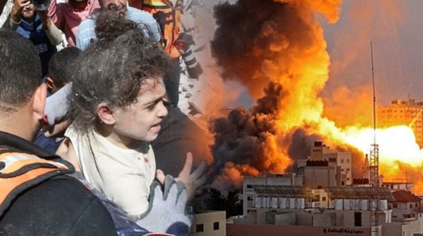 İsrail'in Gazze'ye düzenlediği saldırılarda 61'i çocuk 212 kişi hayatını kaybetti