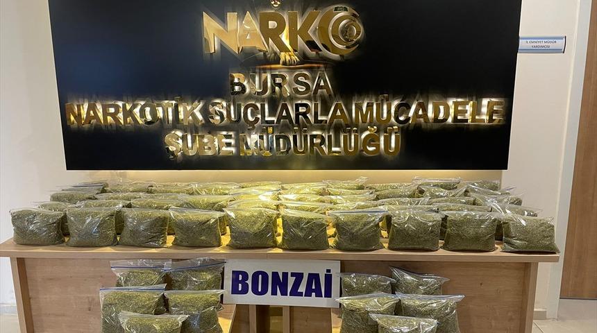 Bursa'da uyuşturucu operasyonunda 3 kişi tutuklandı