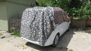 Meteoroloji'nin uyarıları sonrası battaniyeli kilimli dolu önlemi