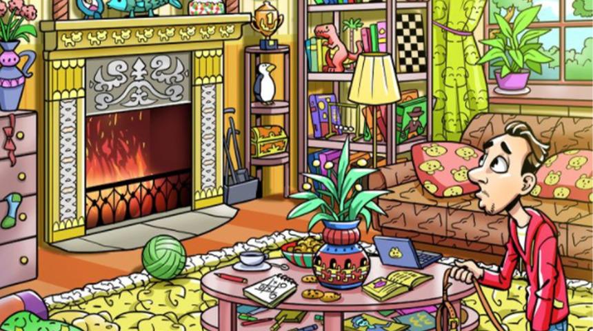 Görsel becerilerinizi ve dikkatinizi test edin! Resimdeki köpeği görebiliyor musunuz?