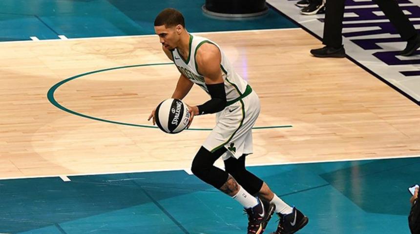 NBA'de Boston Celtics'i play-off turuna Jayson Tatum taşıdı