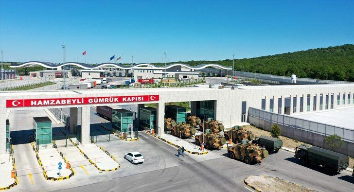 NATO Steadfast Defender 2021 Tatbikatı'na katılmak üzere yola çıkan Mehmetçik, Hamzabeyli Sınır Kapısı'ndan Bulgaristan'a geçiş yaptı G2