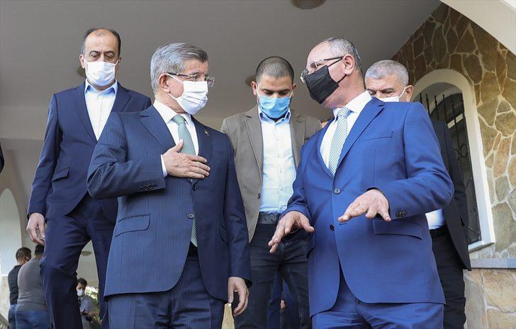 Gelecek Partisi Genel Başkanı Davutoğlu, Filistin'in Ankara Büyükelçisi Mustafa'yı ziyaret etti: G2