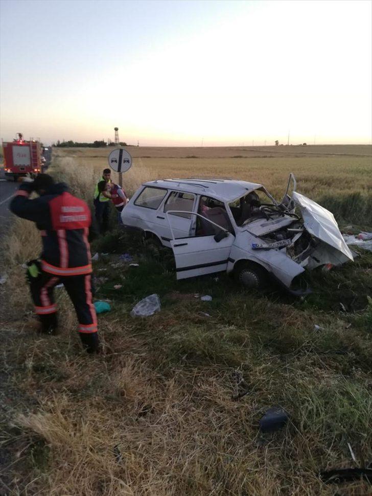 Mardin'de iki otomobilin çarpıştığı kazada 8 kişi yaralandı G3