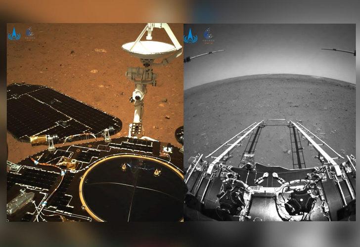 Merakla beklenen ilk Mars fotoraflar geldi.