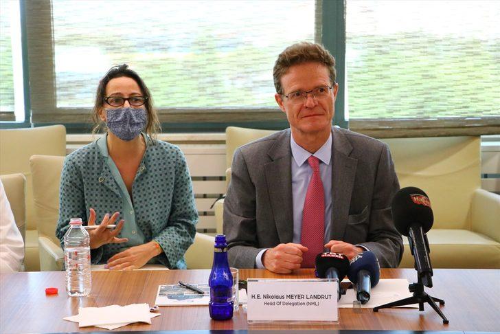 Meyer-Landrut ve Kaymakcı, Çerkezköy Tren İstasyonu'nda incelemelerde bulundu G5