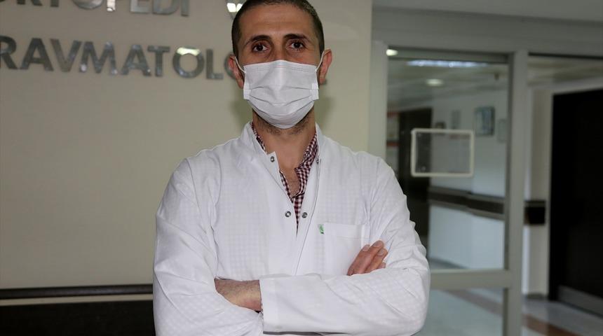 Doğu Anadolu'da, Atatürk Üniversitesi Araştırma Hastanesi el cerrahisi bölümü şifa dağıtıyor