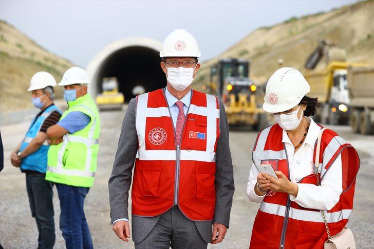 Meyer-Landrut ve Kaymakcı, Edirne'de hızlı tren şantiyesinde incelemelerde bulundu G4