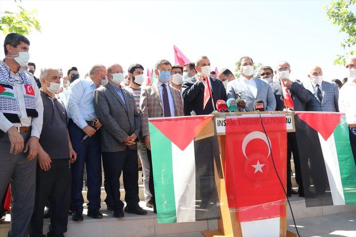 Şanlıurfa'da "Mescid-i Aksa ve Kudüs'e destek çadırı" kuruldu G1
