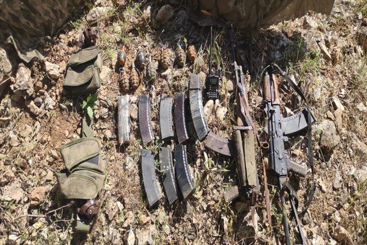 Pençe-Şimşek ve Pençe-Yıldırım operasyonlarında silah ve mühimmat ele geçirildi G2