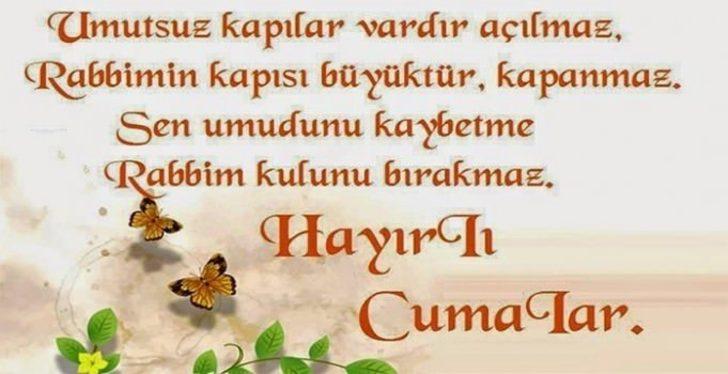 Güncel Cuma mesajları: Resimli, kısa Cuma mesajları G1