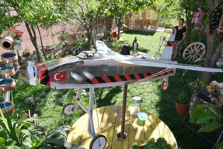 Kastamonu'da salgında evde sıkılan torna ustasının torunları için hurdadan yaptığı oyuncaklar ilgi görüyor G3