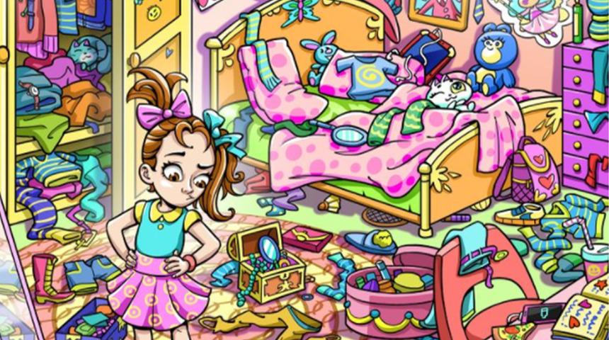 Görsel becerinizi ve dikkatinizi test edin! Resimdeki çorabı ne kadar sürede bulabilirsiniz?