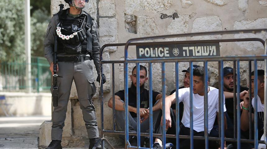 İsrail güçlerinden Batı Şeria'daki Gazze'ye destek gösterilerine müdahale: 11 yaralı