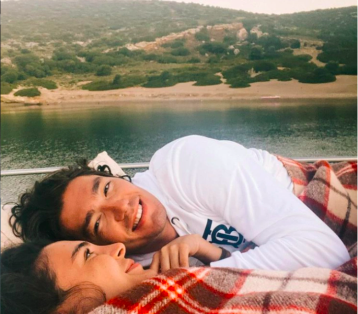 Ebru Şahin'in bikinili paylaşımına sevgilisi Cedi Osman'dan şaşırtan yorum! G1